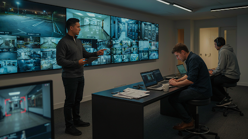 CCTV system commissioning and validation process